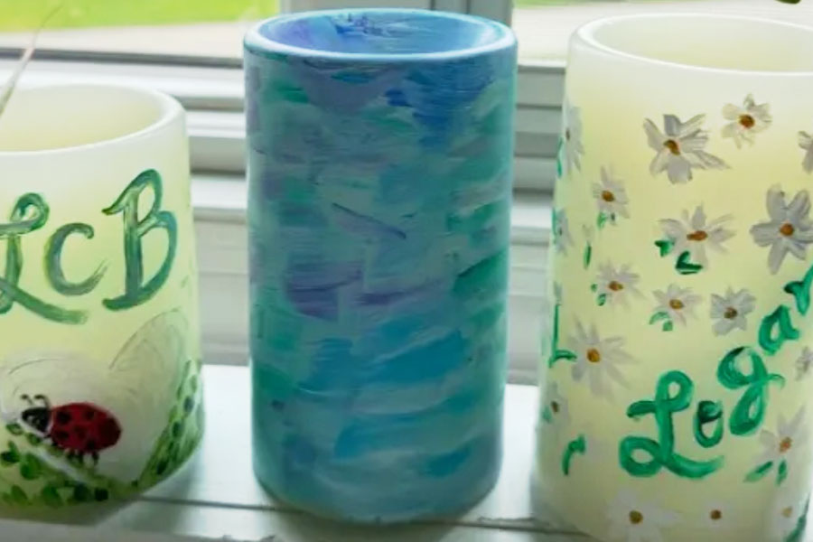 Painting Candles